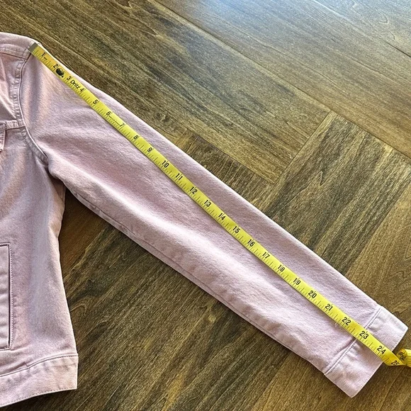 LOFT Denim Jacket - Pink - Picture 6 of 7